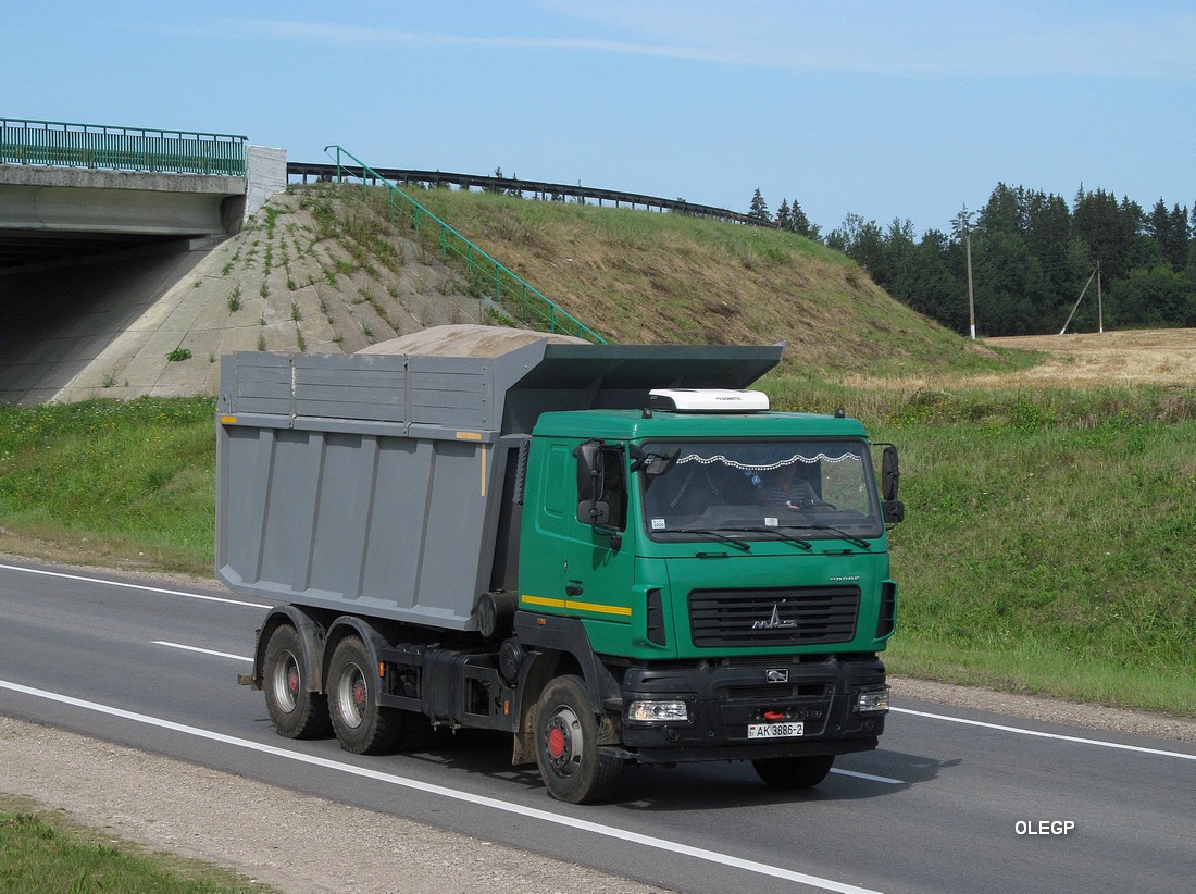 Витебская область, № АК 3886-2 — МАЗ-650108