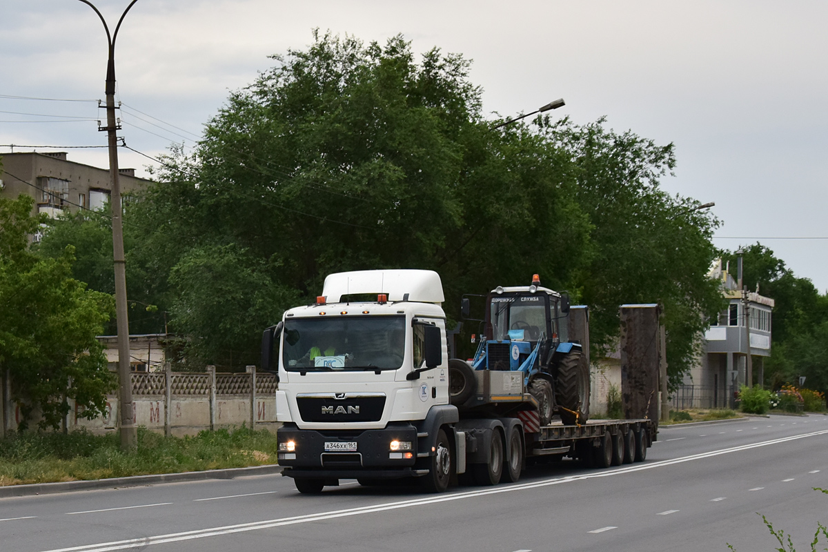 Волгоградская область, № А 346 ХХ 161 — MAN TGS 26.440