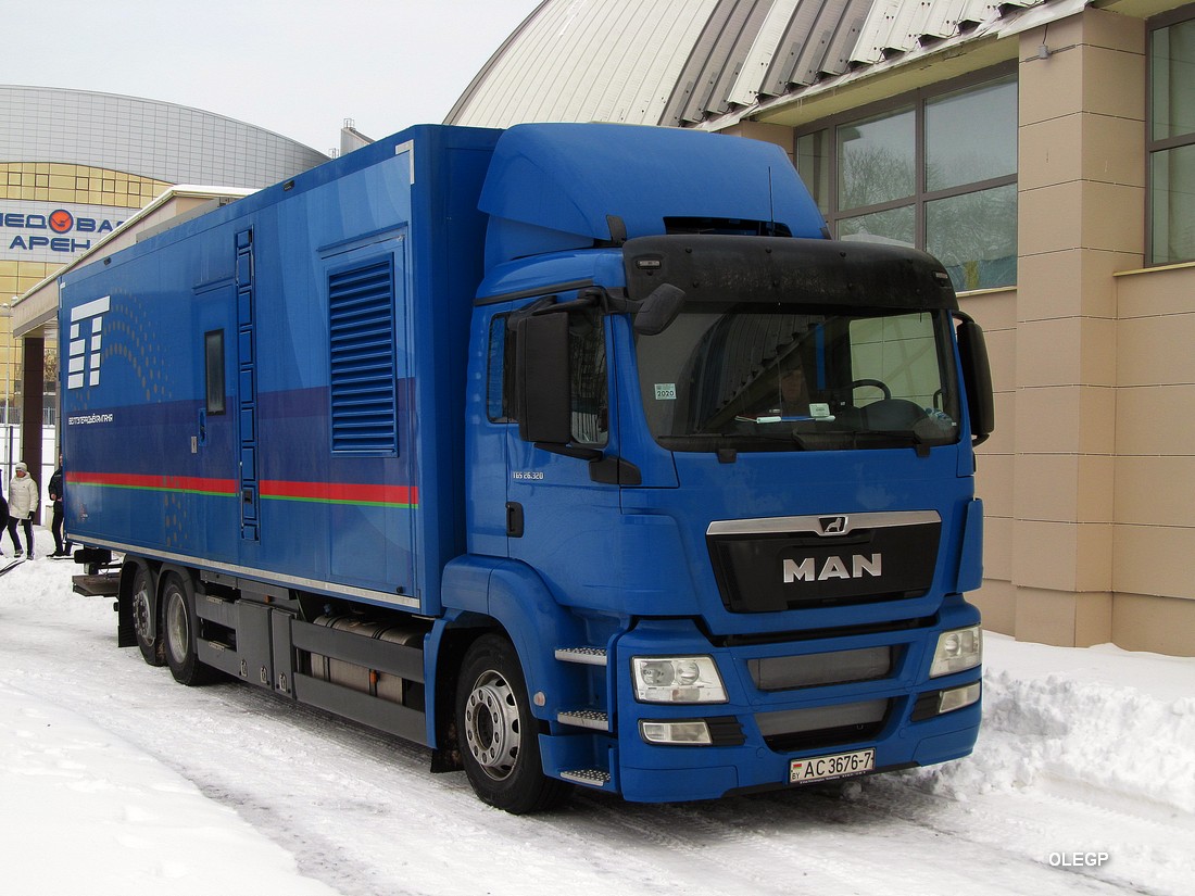 Минск, № АС 3676-7 — MAN TGS 26.320