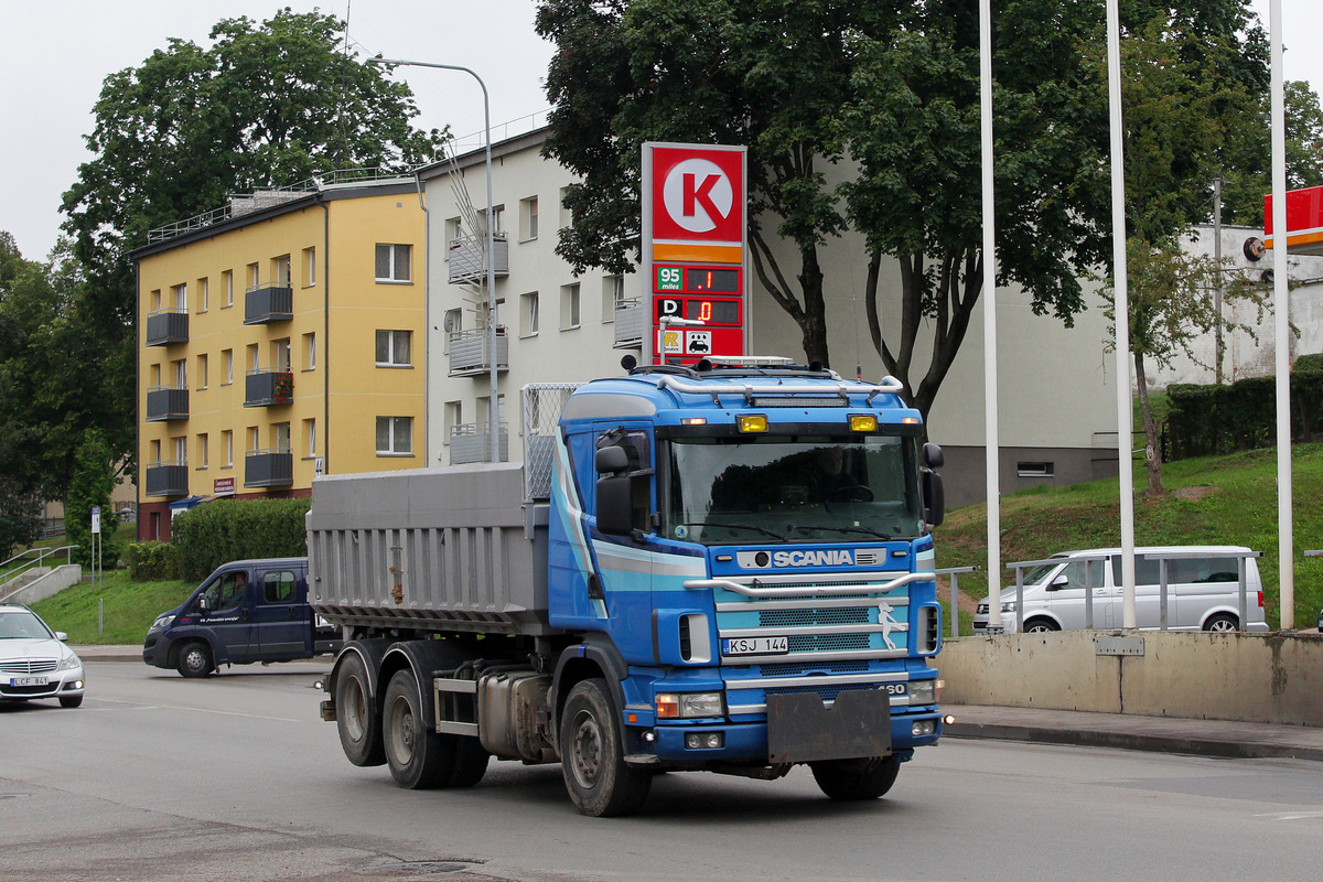 Литва, № KSJ 144 — Scania ('1996) R144G