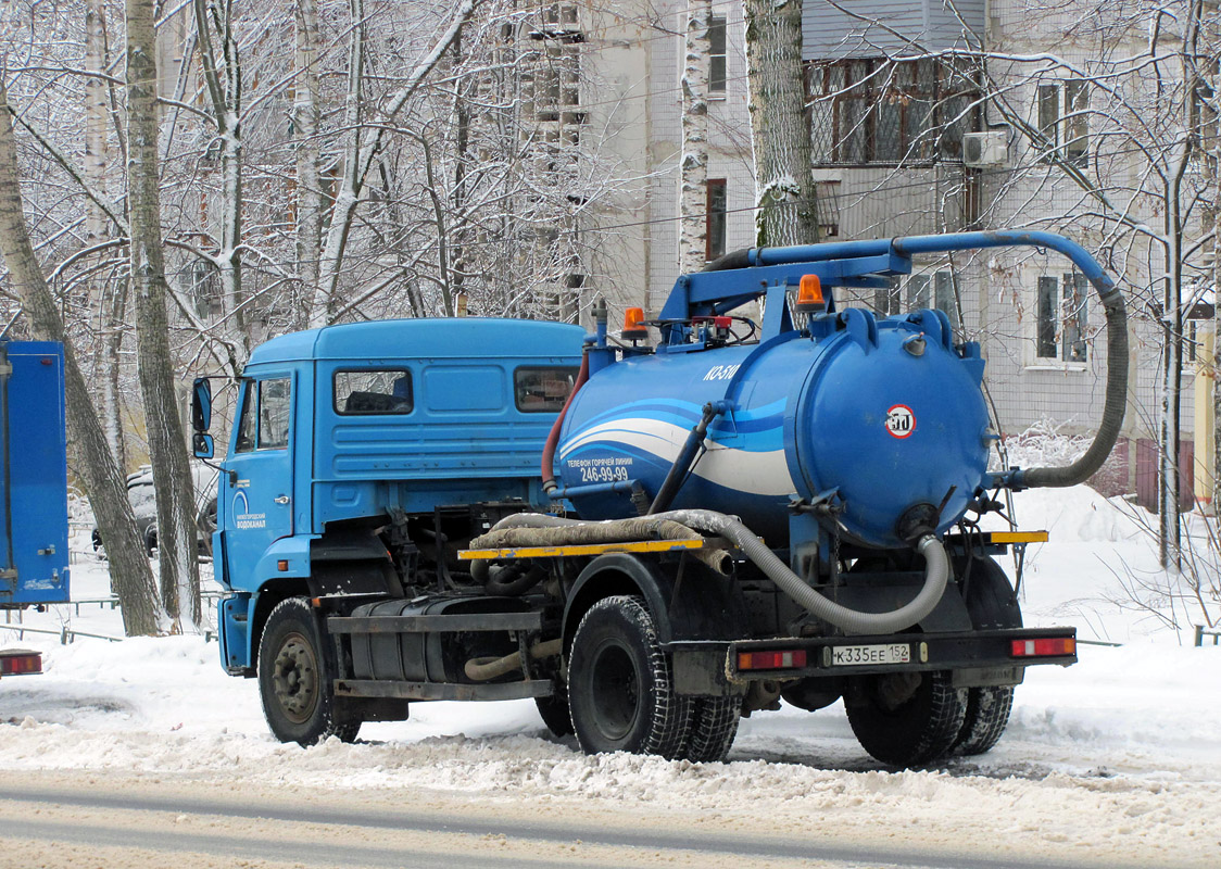 Нижегородская область, № К 335 ЕЕ 152 — КамАЗ-43253-H3(99)