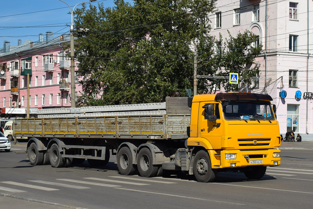 Алтайский край, № А 350 ХЕ 22 — КамАЗ-65116-A4(23)