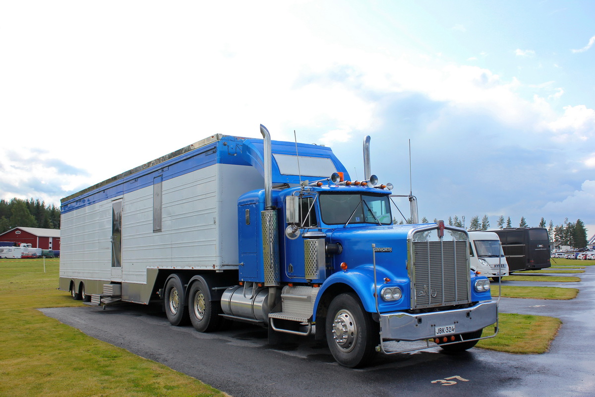 Финляндия, № JBK-324 — Kenworth W900; Финляндия — Power Truck Show 2019