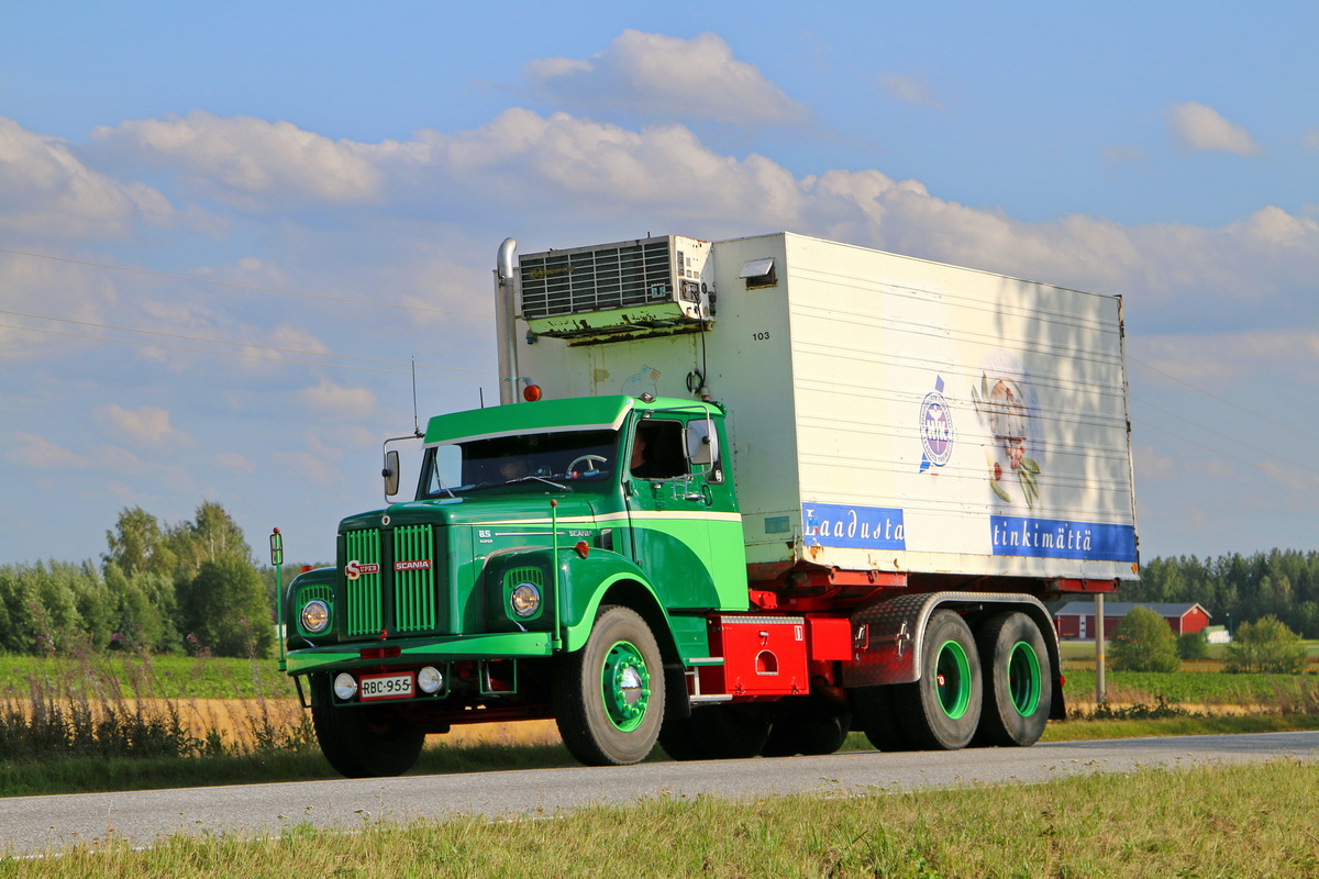 Финляндия, № RBC-955 — Scania  (общая модель)