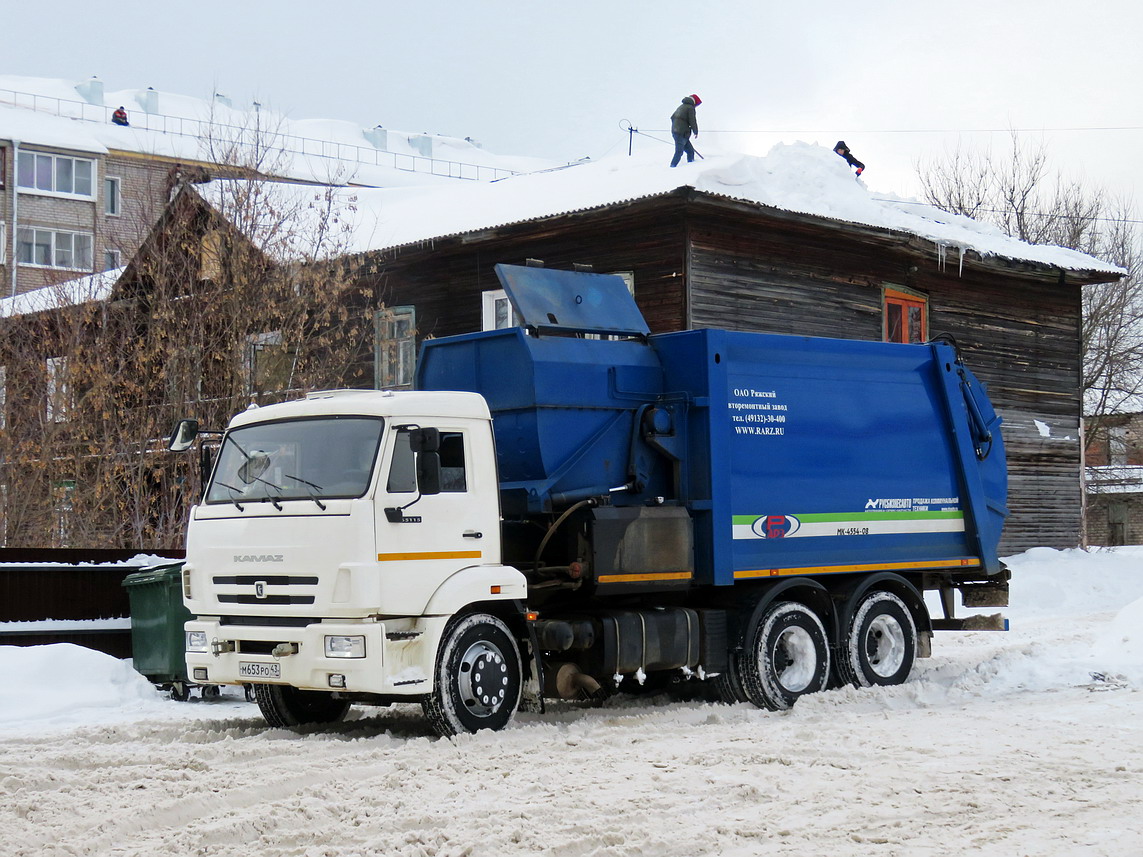 Кировская область, № М 653 РО 43 — КамАЗ-65115-A5(48)