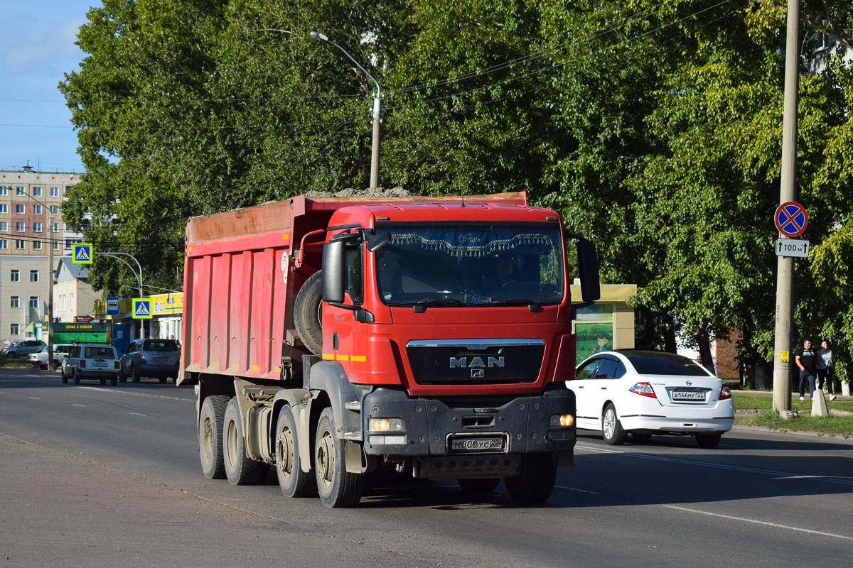 Алтайский край, № М 800 УС 22 — MAN TGS 41.390