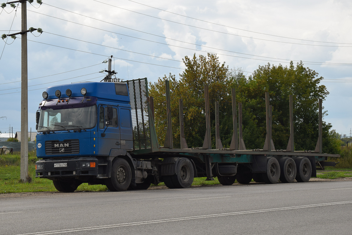 Алтайский край, № У 173 ЕО 142 — MAN F2000 19.464