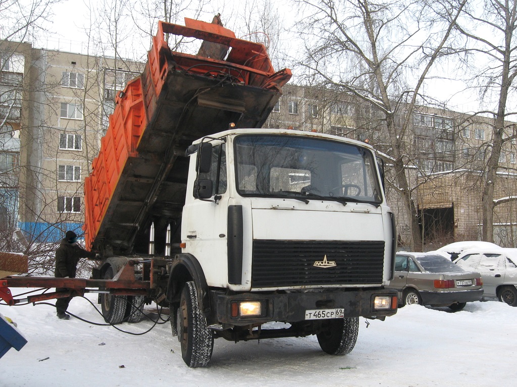 Тверская область, № Т 465 СР 69 — МАЗ-5337A2