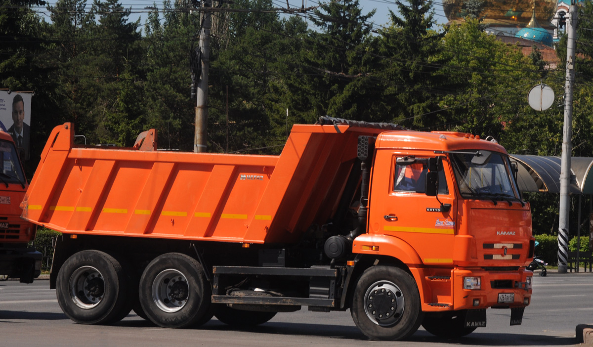 Омская область, № У 267 ВУ 55 — КамАЗ-65115-L4(19)
