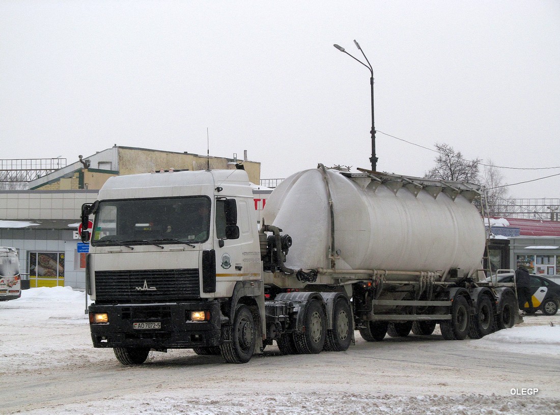 Минская область, № АО 7072-5 — МАЗ-6430A8