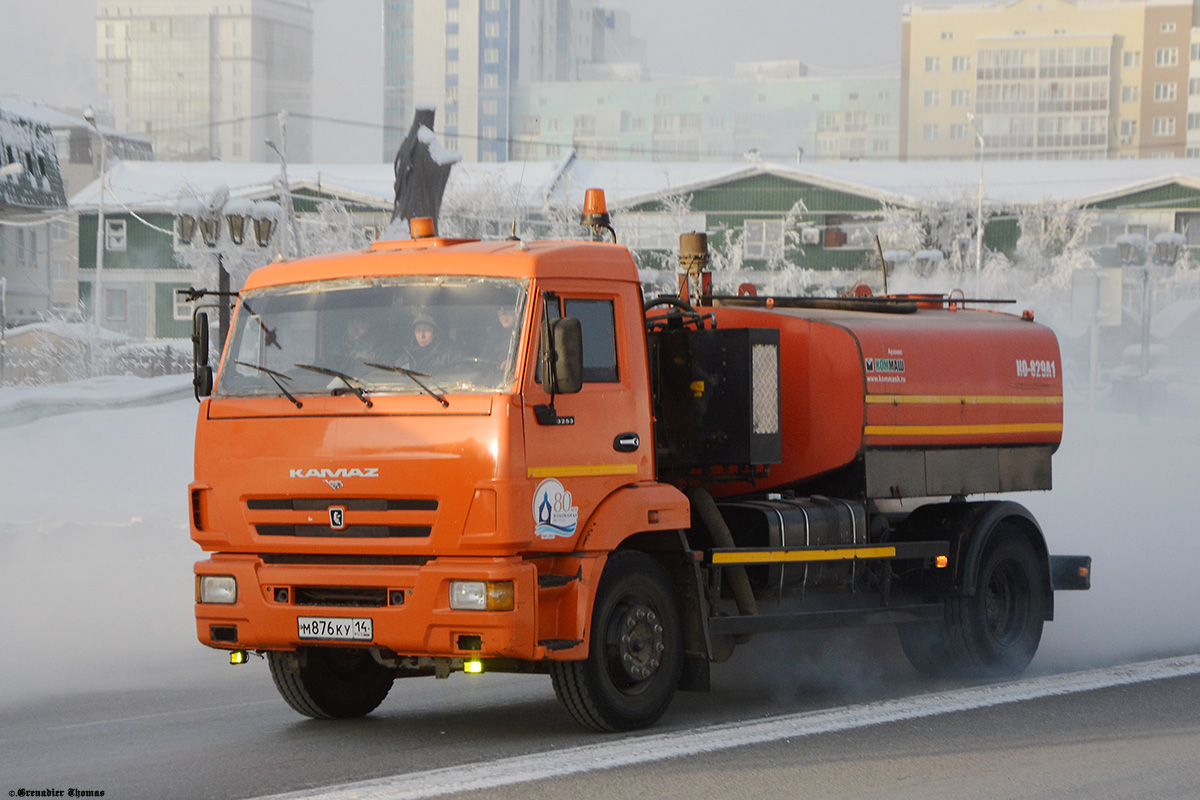 Саха (Якутия), № М 876 КУ 14 — КамАЗ-43253-R4(28)