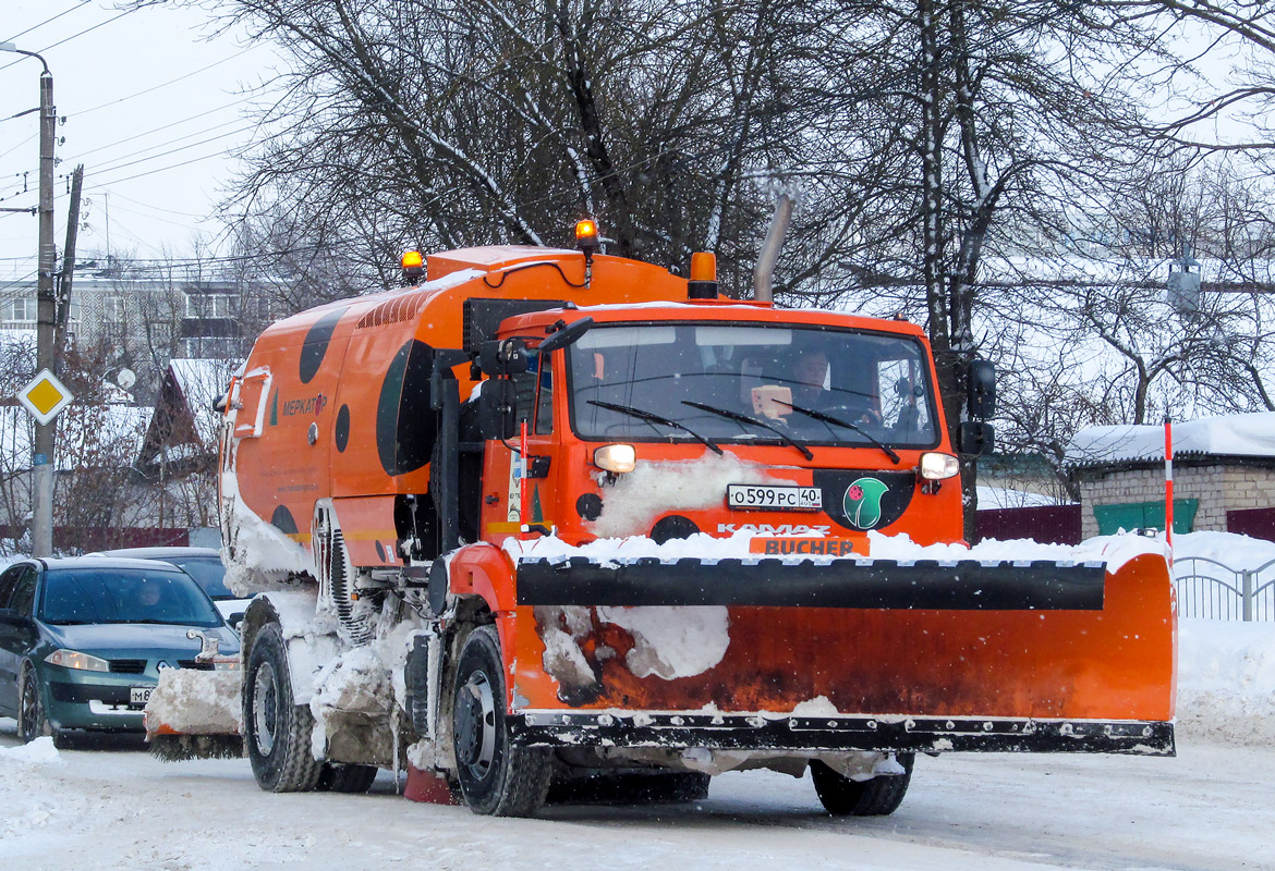 Калужская область, № О 599 РС 40 — КамАЗ-53605-A5(48)
