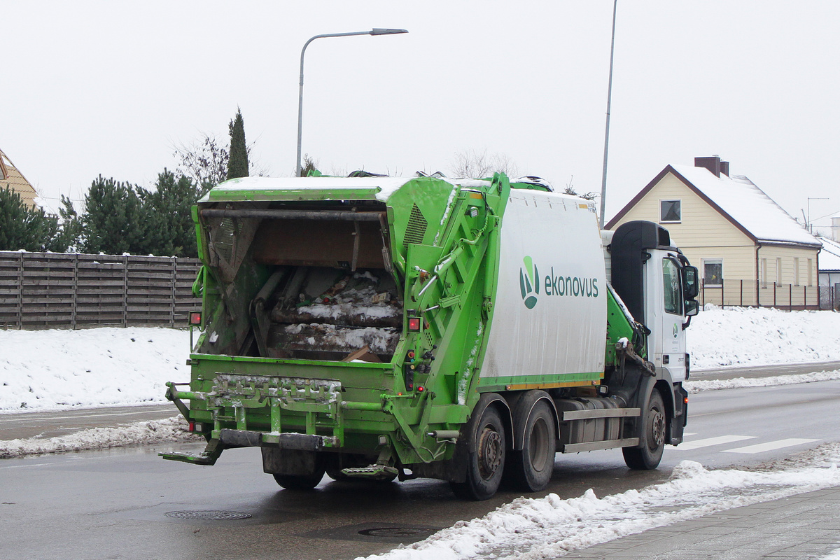 Литва, № GAF 457 — Mercedes-Benz Actros ('2009) 2532