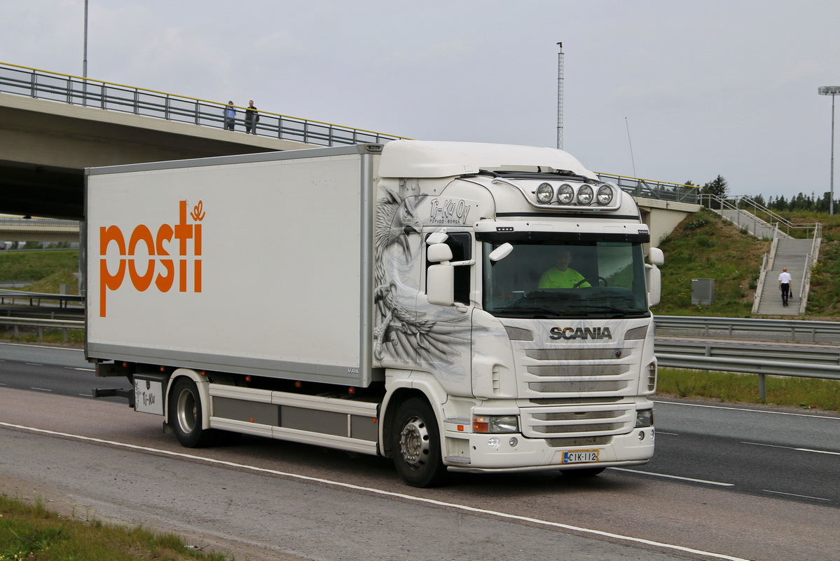 Финляндия, № CIK-112 — Scania ('2009-2011, общая модель)