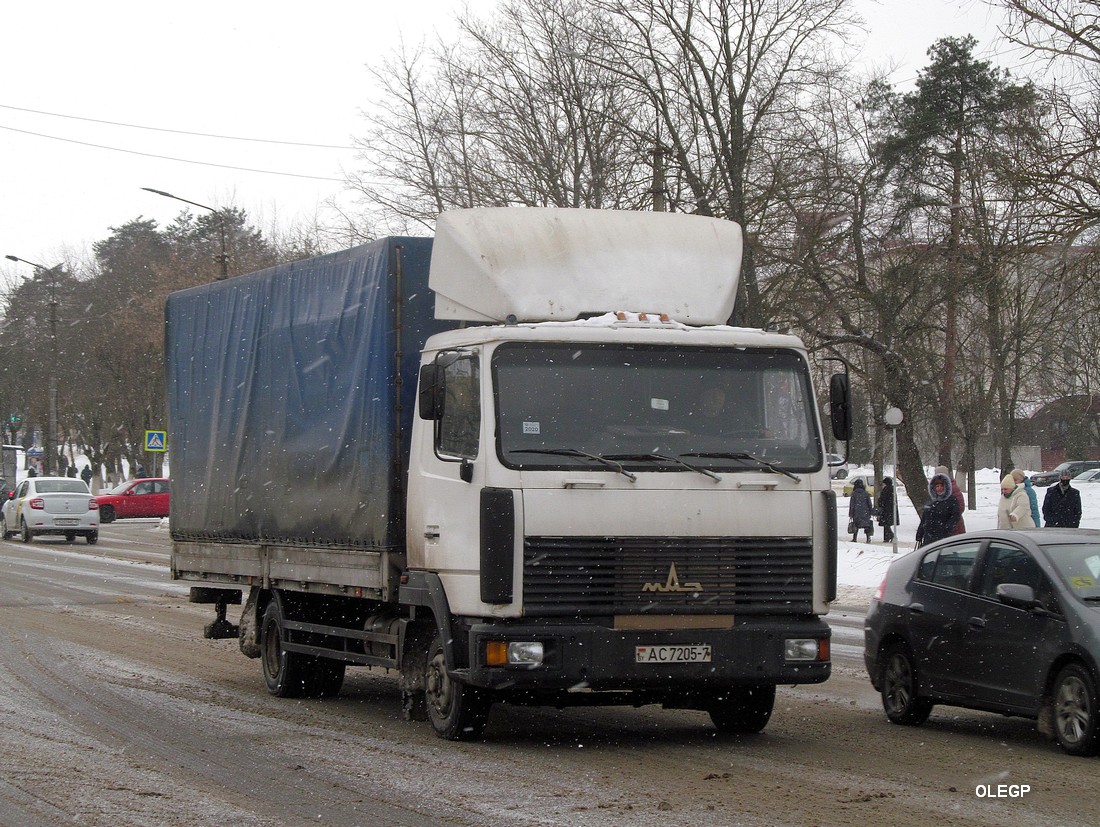 Минск, № АС 7205-7 — МАЗ-4371 (общая модель)