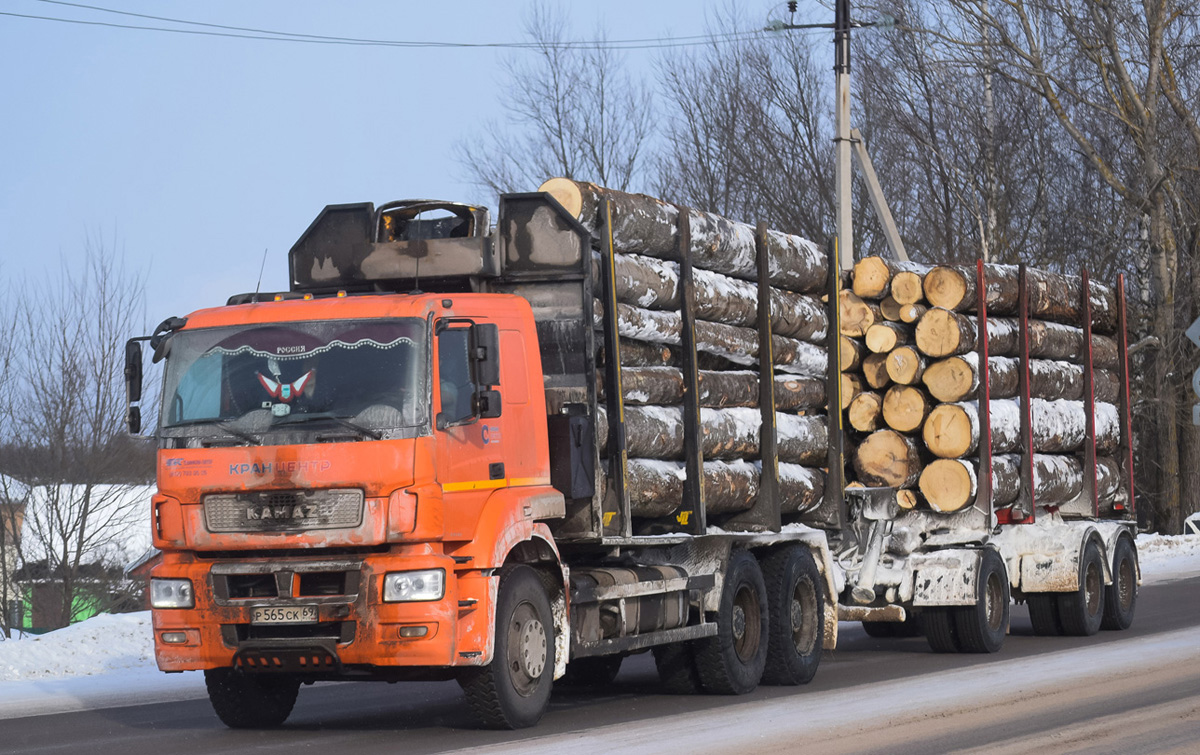 Тверская область, № Р 565 СК 69 — КамАЗ-6580-T5(68)