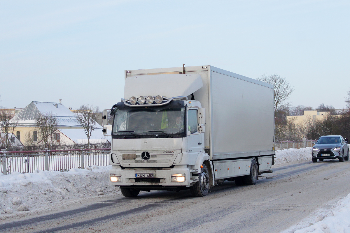Литва, № KUH 492 — Mercedes-Benz Axor 1829