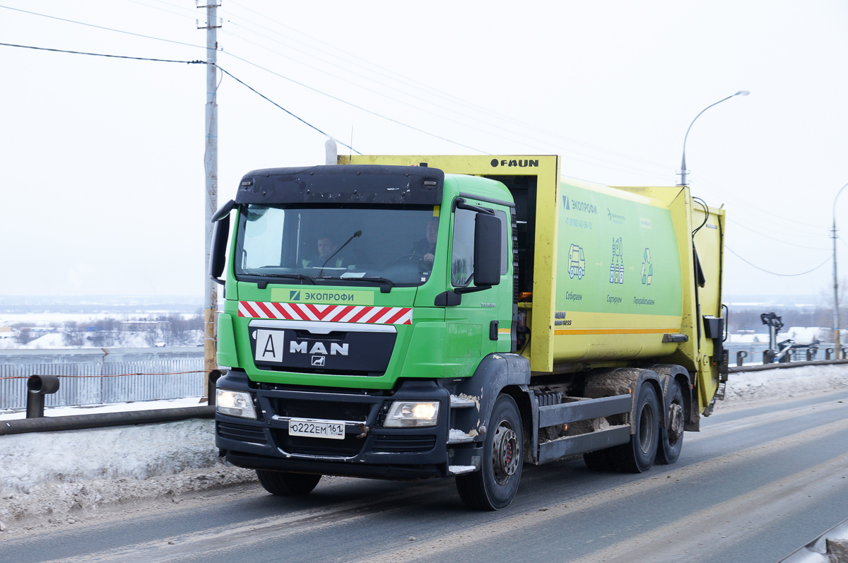Архангельская область, № О 222 ЕМ 161 — MAN TGS 26.320