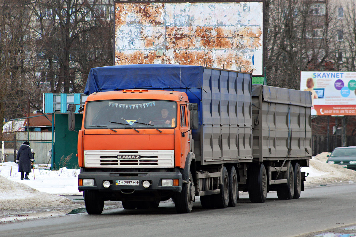 Донецкая область, № АН 2997 МН — КамАЗ-53229 (общая модель)