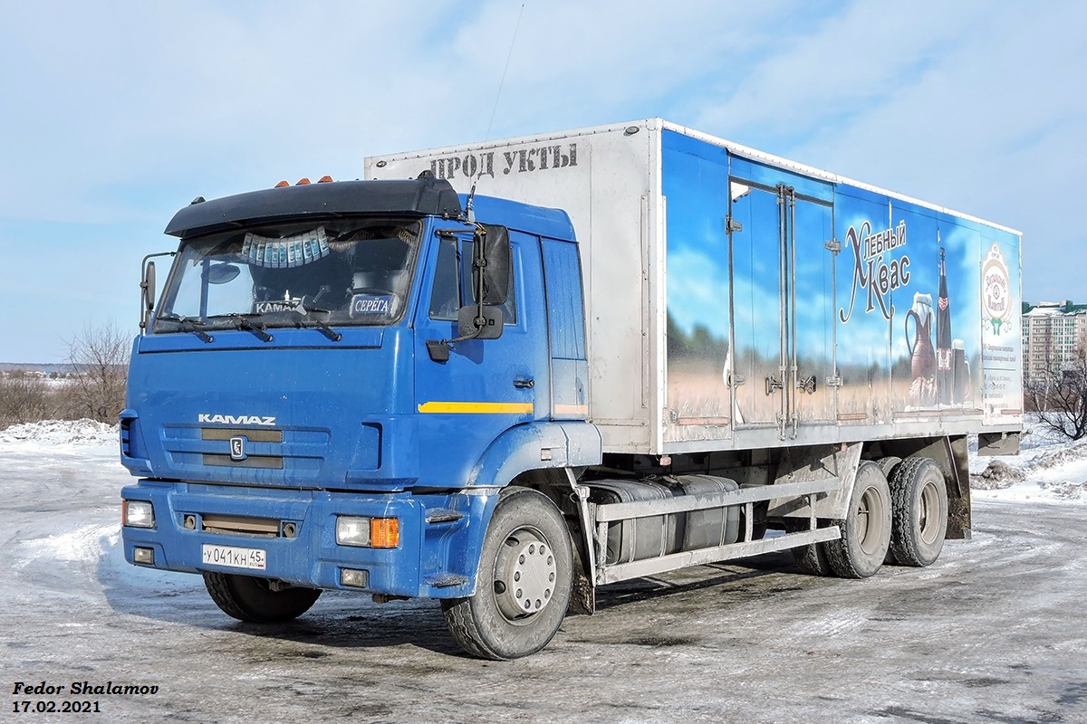 Курганская область, № У 041 КН 45 — КамАЗ-65117-N3(78)