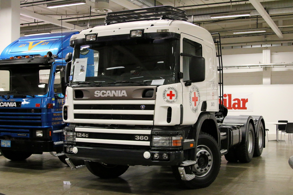 Швеция, № (SE) U/N 0005 — Scania ('1996) P124C; Швеция — Автомобили без номеров; Швеция — Nordic Trophy 2018