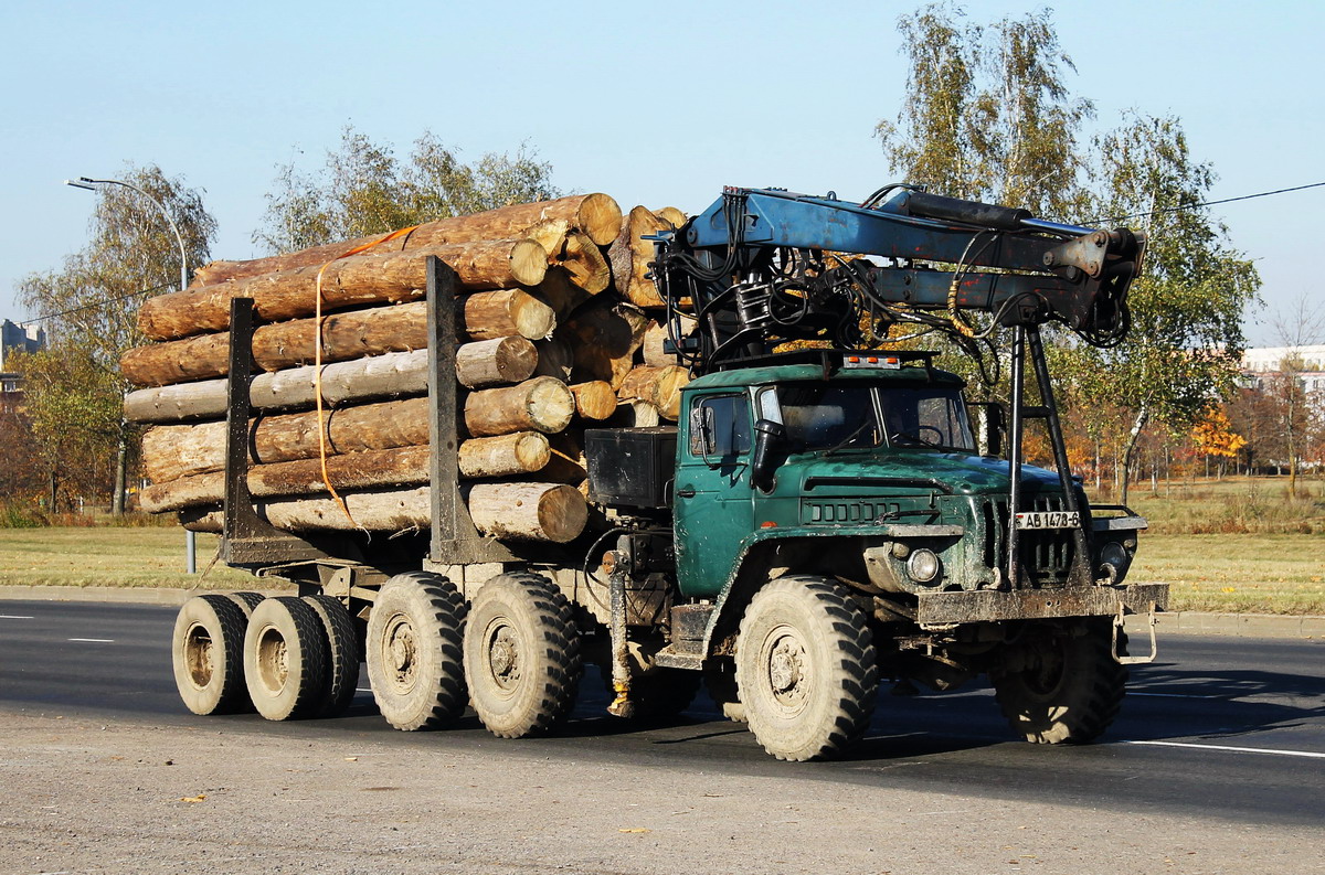 Могилёвская область, № АВ 1478-6 — Урал-4320 / 5557 (общая модель)