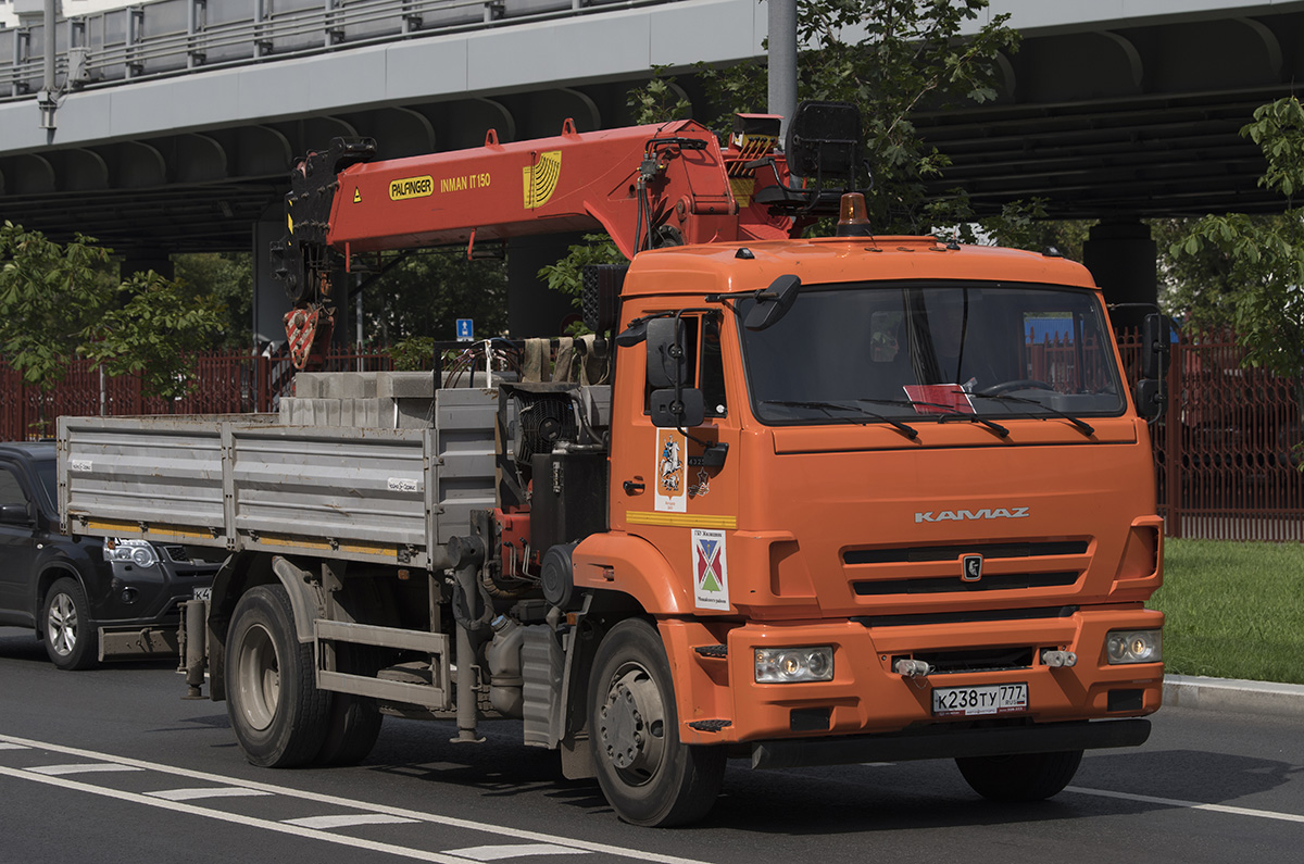 Москва, № К 238 ТУ 777 — КамАЗ-43253-R4(28)