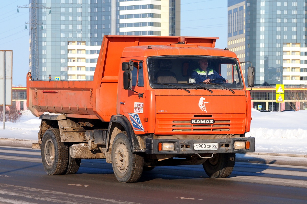 Ханты-Мансийский автоном.округ, № С 900 СР 86 — КамАЗ-43255-A3(96)