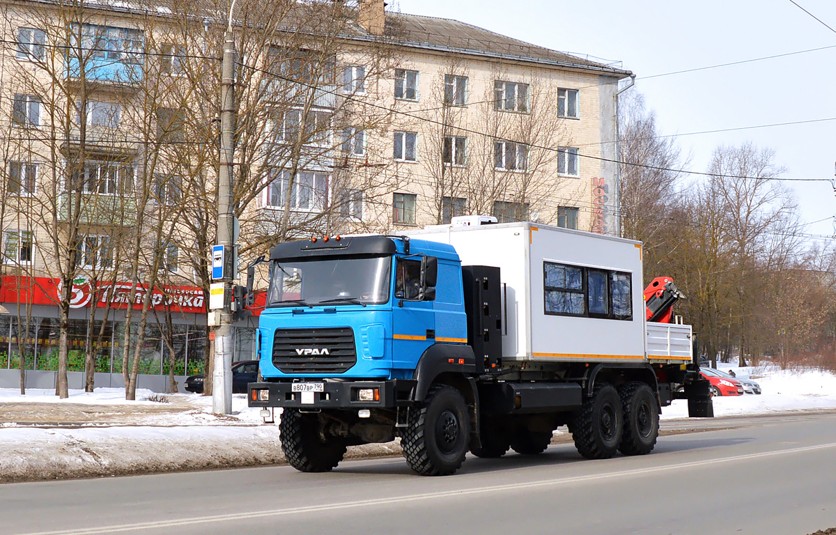 Калужская область, № В 807 ВР 790 — Урал-4320-16