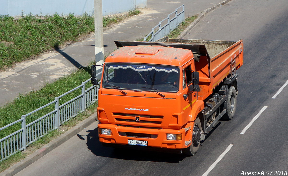 Орловская область, № А 774 КА 57 — КамАЗ-43255-R4(28)