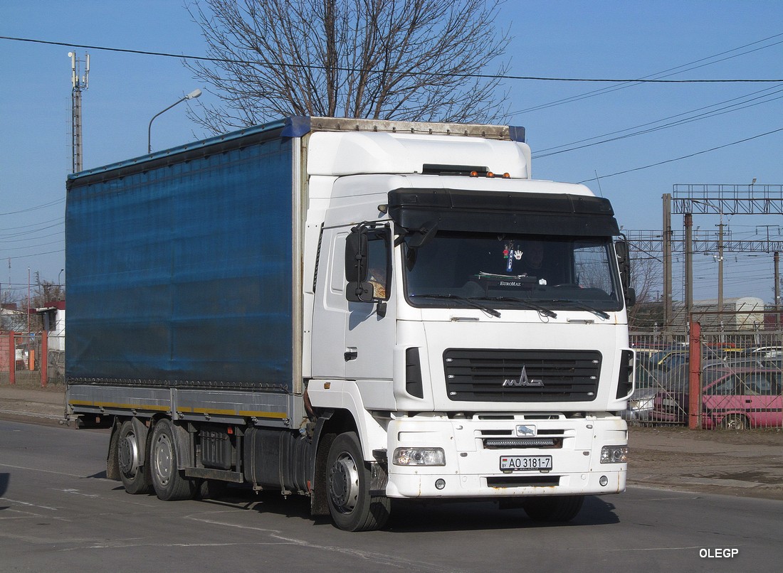 Минск, № АО 3181-7 — МАЗ-6310 (общая модель)