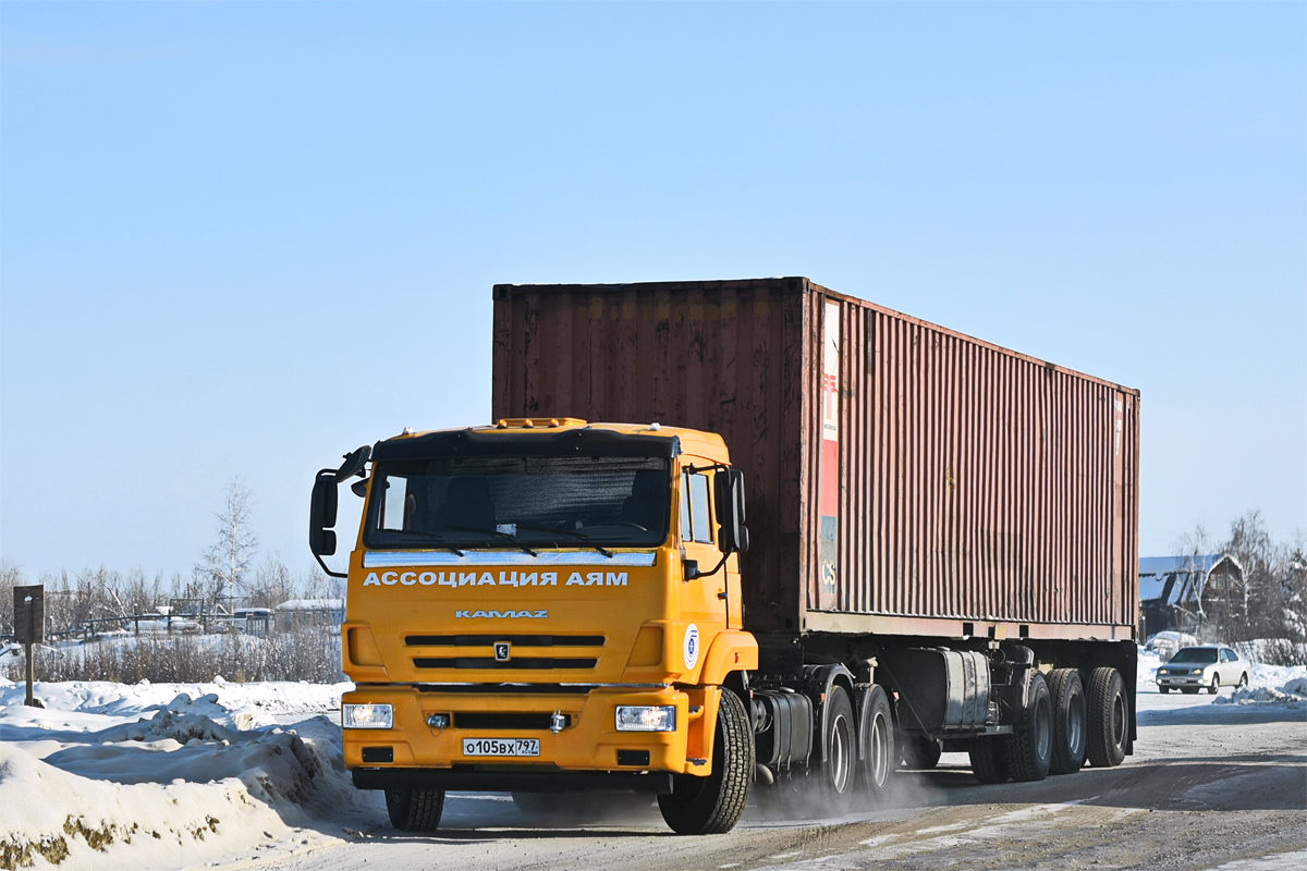 Саха (Якутия), № О 105 ВХ 797 — КамАЗ-65116-A5(48)