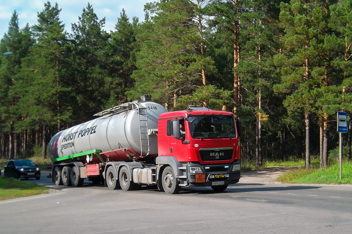 Алтайский край, № Х 804 ТА 22 — MAN TGS 26.440