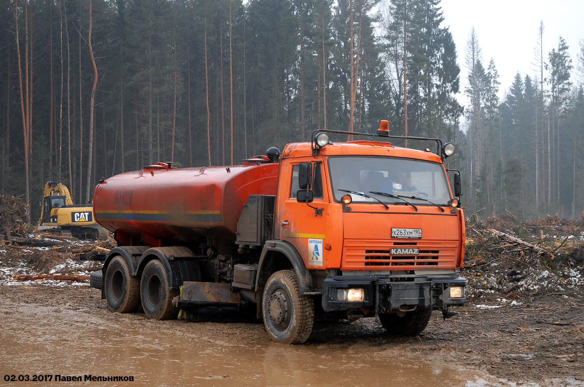 Московская область, № Х 263 ХМ 190 — КамАЗ-65115-D3(97)