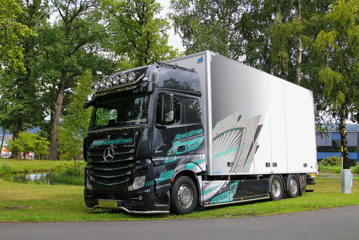 Швеция, № (SE) U/N 0006 — Mercedes-Benz Actros ('2011); Швеция — Автомобили без номеров; Швеция — Nordic Trophy 2018