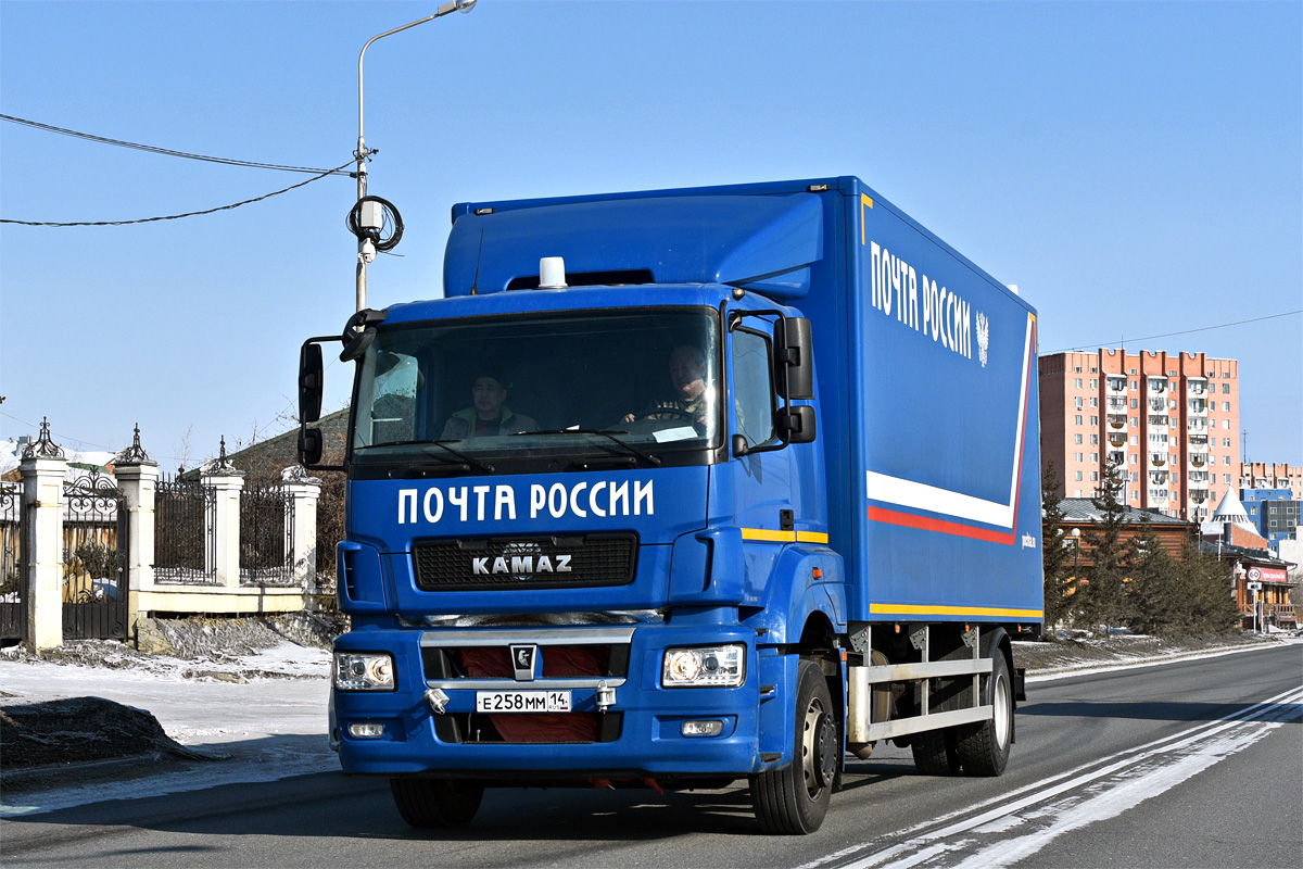 Саха (Якутия), № Е 258 ММ 14 — КамАЗ-5325-G5(69)