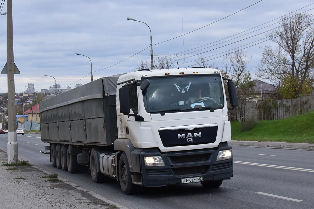 Краснодарский край, № В 140 ЕУ 123 — MAN TGS 19.440