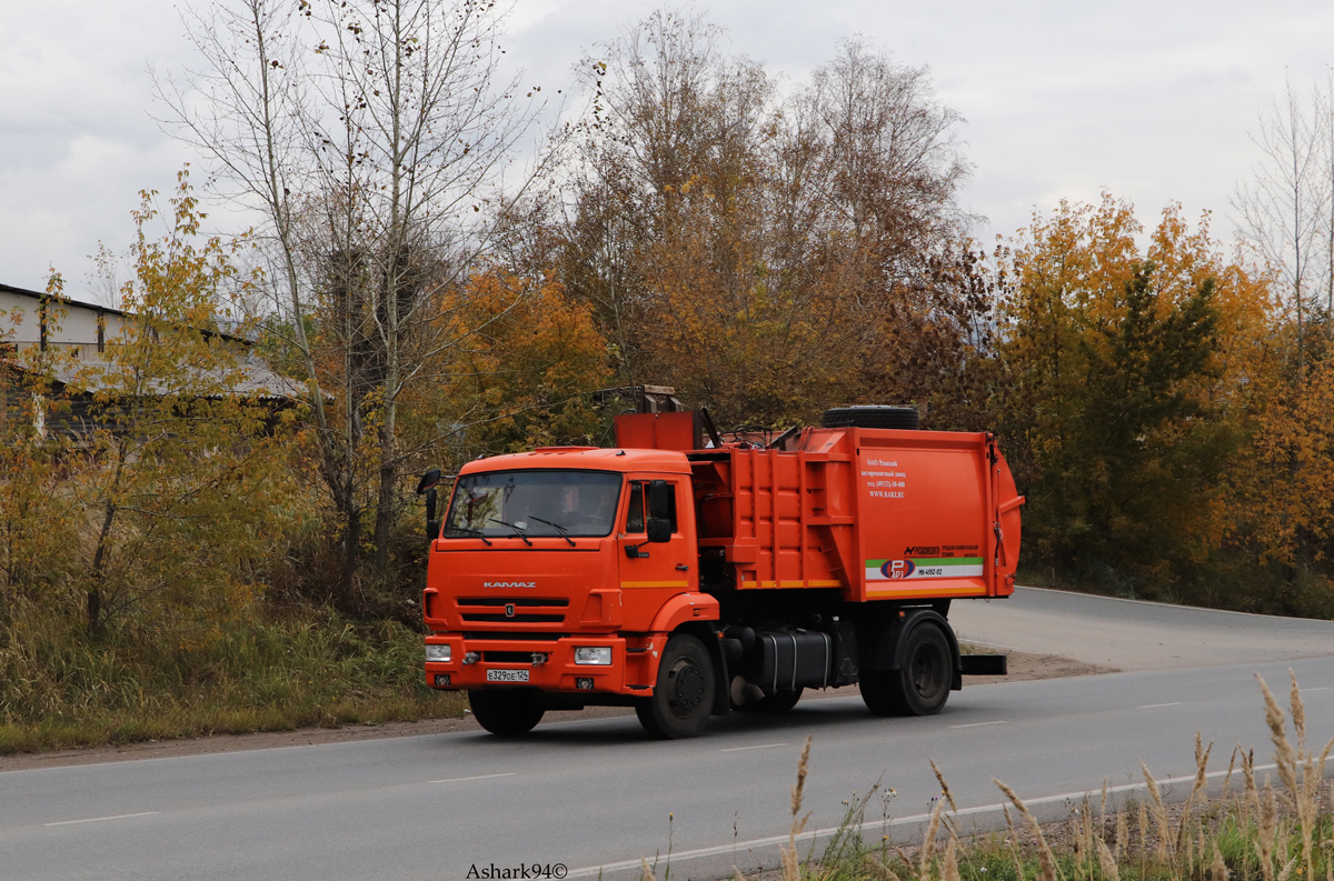 Красноярский край, № Е 329 ОЕ 124 — КамАЗ-43253-G5(69)