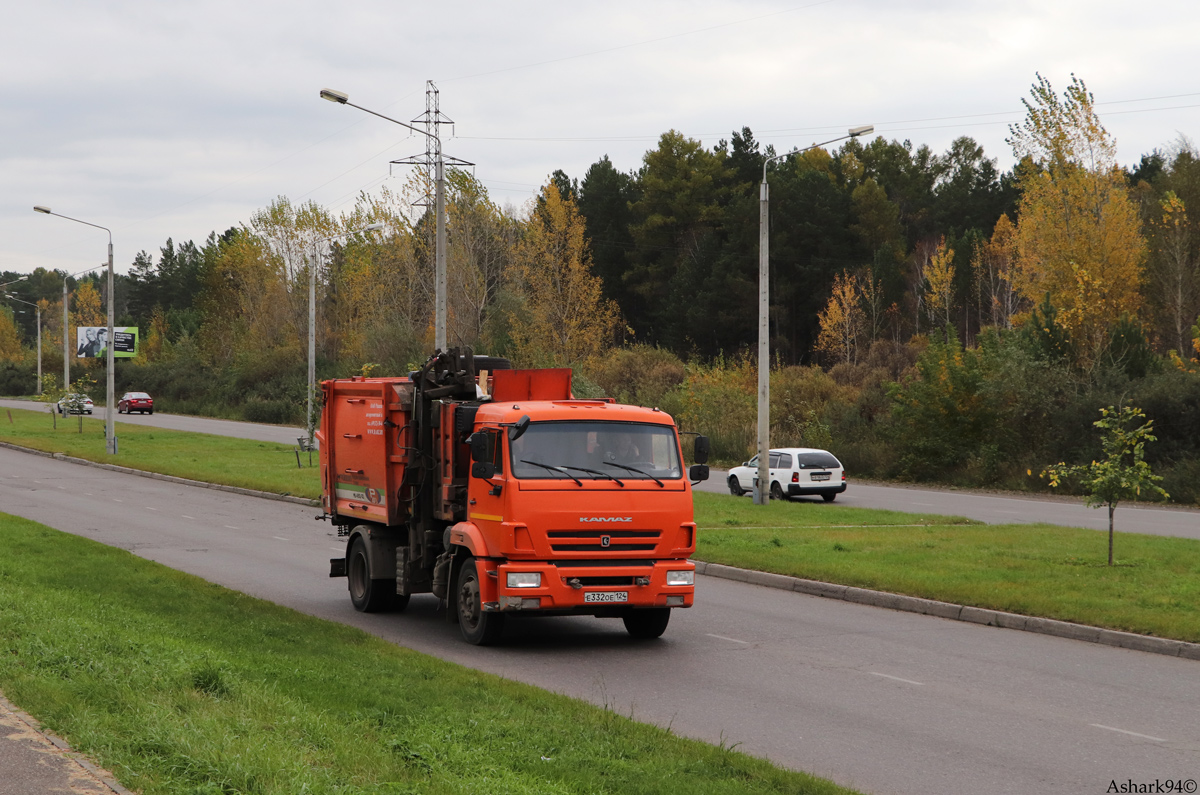 Красноярский край, № Е 332 ОЕ 124 — КамАЗ-43253-G5(69)