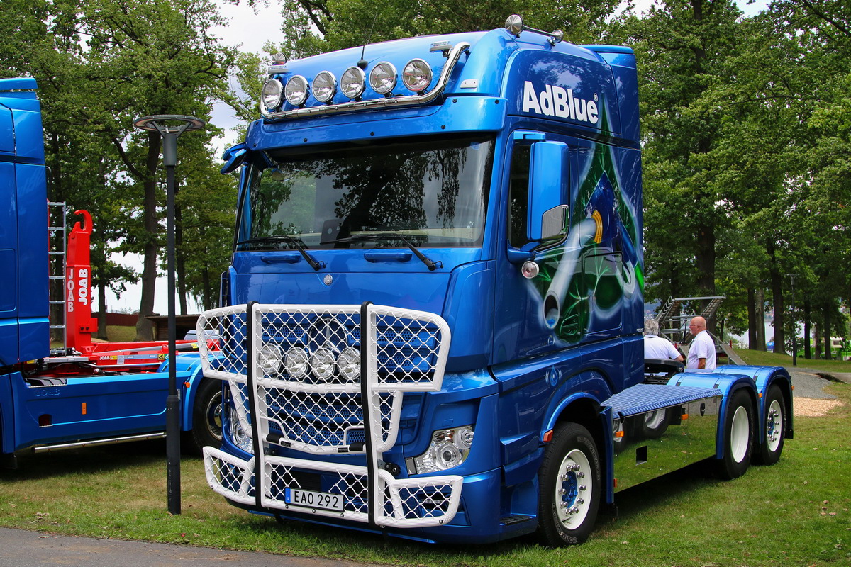Швеция, № EAO 292 — Mercedes-Benz Actros ('2011) 2551; Швеция — Nordic Trophy 2018