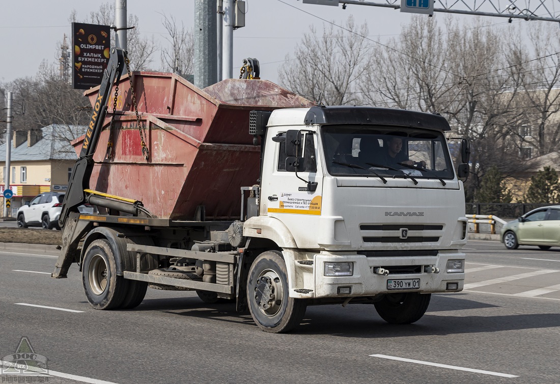 Астана, № 390 YW 01 — КамАЗ-43253-G5(69)