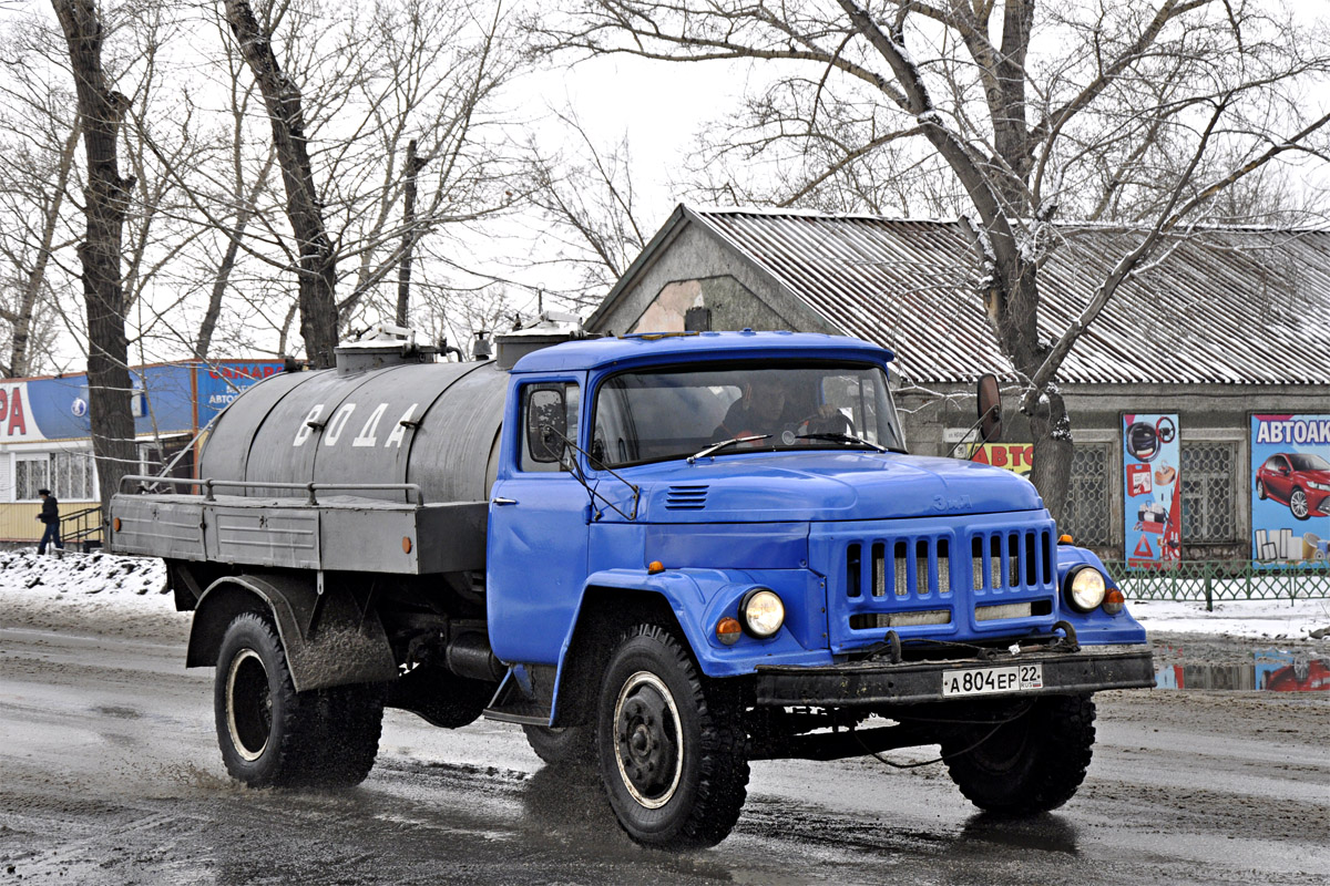 Алтайский край, № А 804 ЕР 22 — ЗИЛ-130 (общая модель)