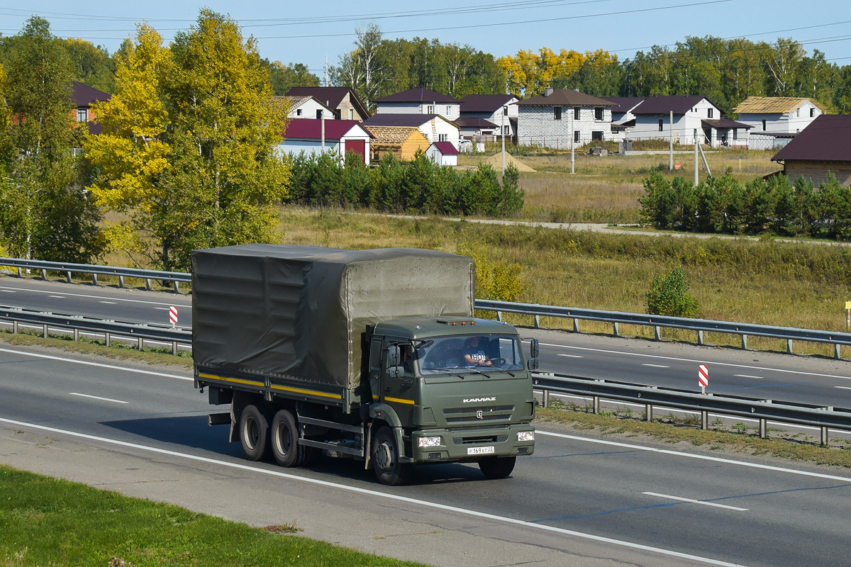 Алтайский край, № Р 169 ХТ 22 — КамАЗ-65117-L4(19)