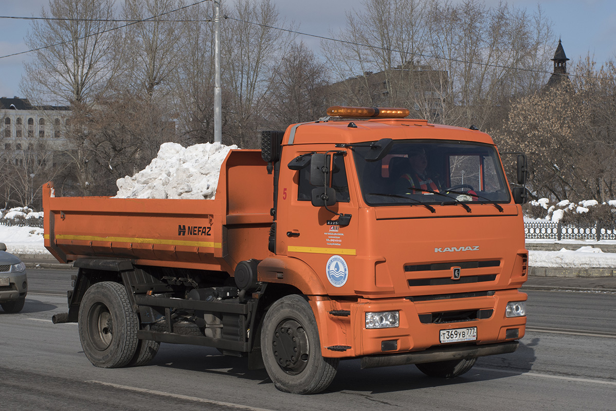 Москва, № Т 369 УВ 777 — КамАЗ-43255-R4(28)
