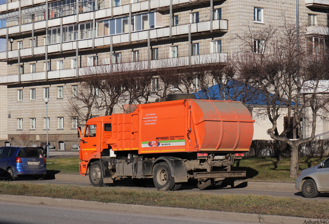 Красноярский край, № Е 321 ОЕ 124 — КамАЗ-43253-G5(69)