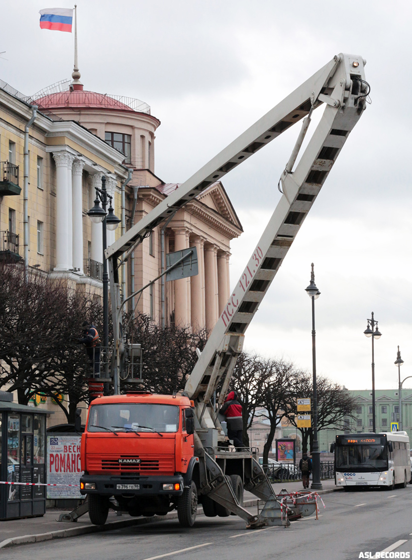Санкт-Петербург, № В 396 ТЕ 98 — КамАЗ-65115-N3(78)