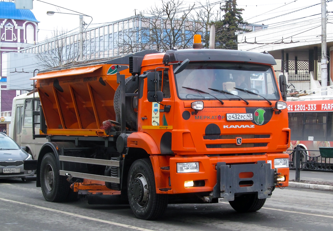 Калужская область, № О 432 РС 40 — КамАЗ-53605-A5(48)
