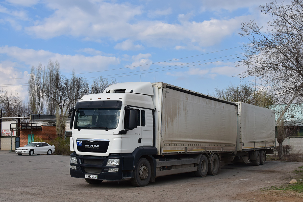 Узбекистан, № 40 020 CBA — MAN TGS 26.400