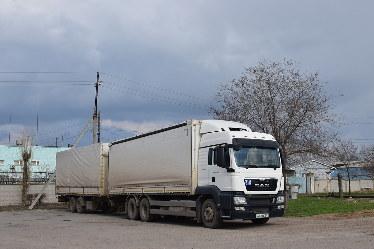 Узбекистан, № 40 020 CBA — MAN TGS 26.400