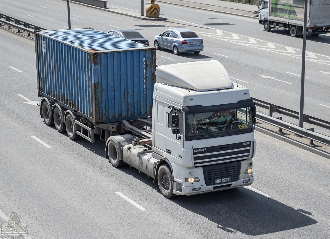 Алматы, № 515 BGB 02 — DAF XF95 FT